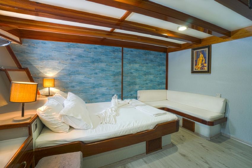 Elara 1 Gulet, 6 Double Cabins.