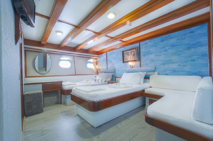 Elara 1 Gulet, Delux Twin Cabin.