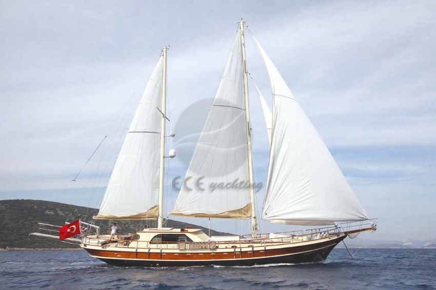 endless guleti dış çekim. Endless Gulet, With The Wind In Her Sails.