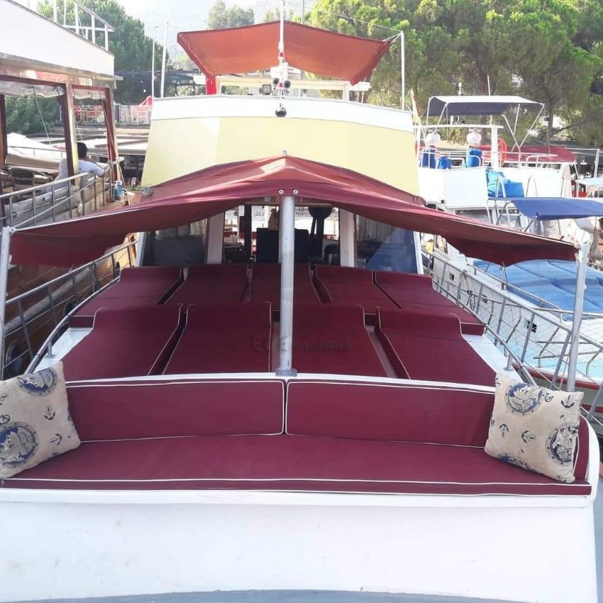 Enes Kaan Gulet Yacht, Sun Bathing Area.