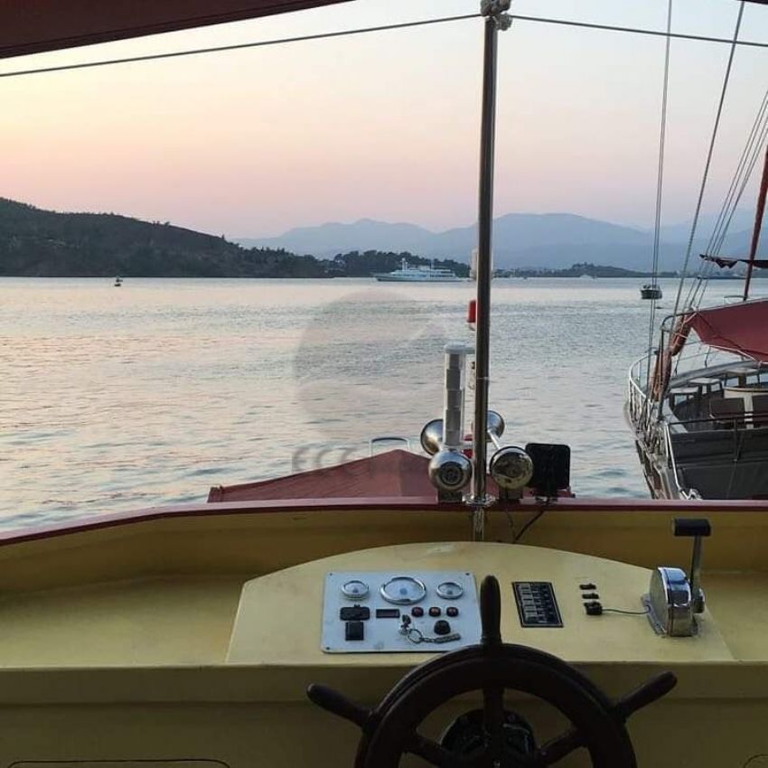 Enes Kaan Gulet Yacht, Wheel House.