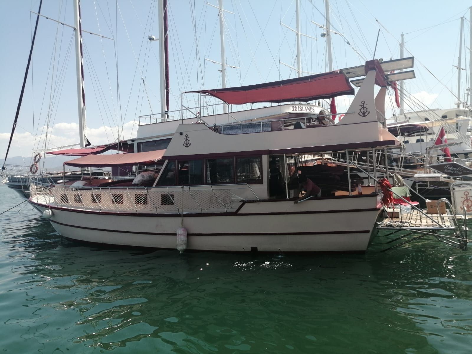 Enes Kaan Gulet Yacht, Port Side View.