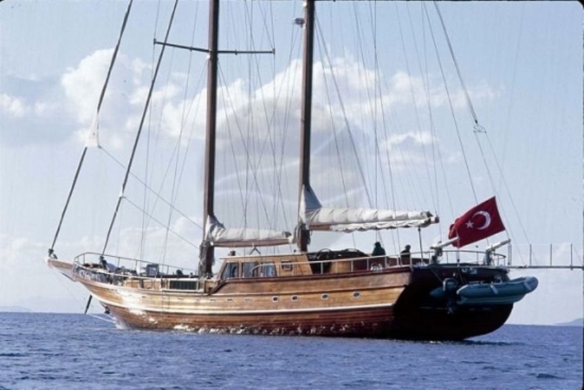 Eylül Deniz 2 Teknesi dış resim. Eylul Deniz 2 Gulet,Port Side Aft.