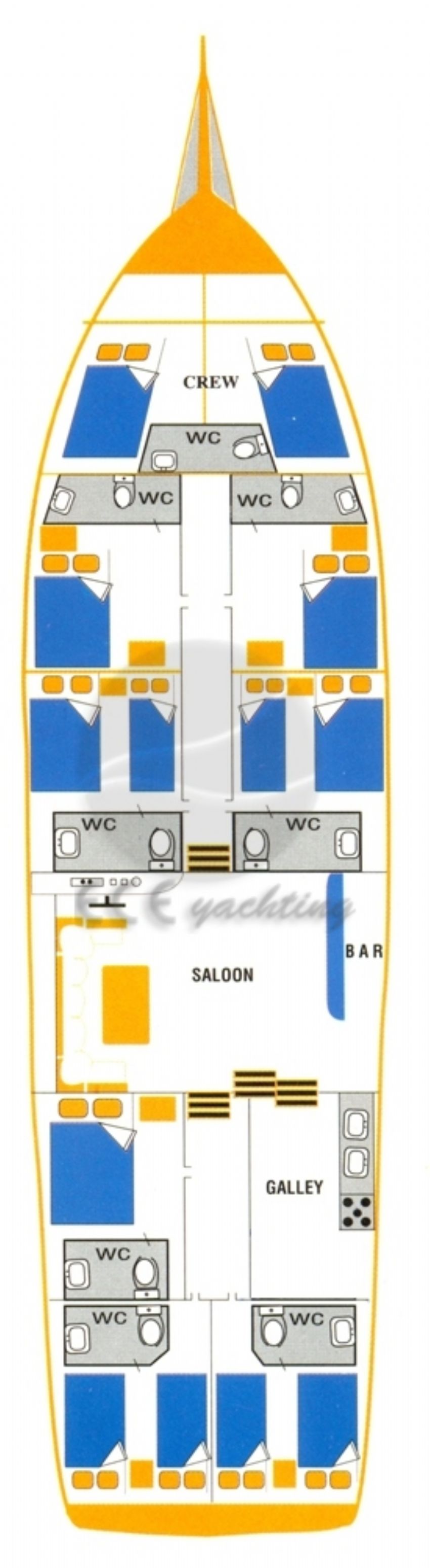 Feraye Teknesi plan