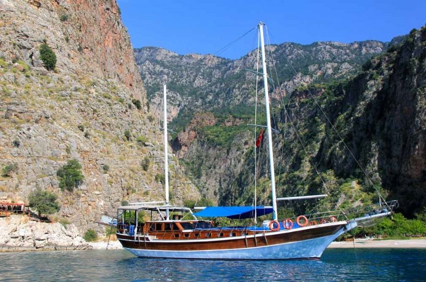 Flora Yacht, Starboard View.