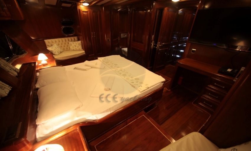 Furkan Gulet, Spacious Master Suite.