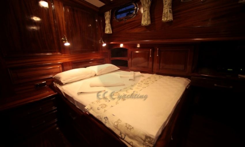 Furkan Gulet, Double Cabin Side View.