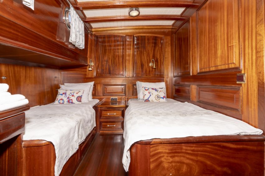 Furkan Gulet, Double Cabin Side View.