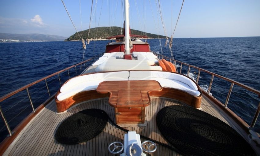 Furkan Gulet, Front Deck.