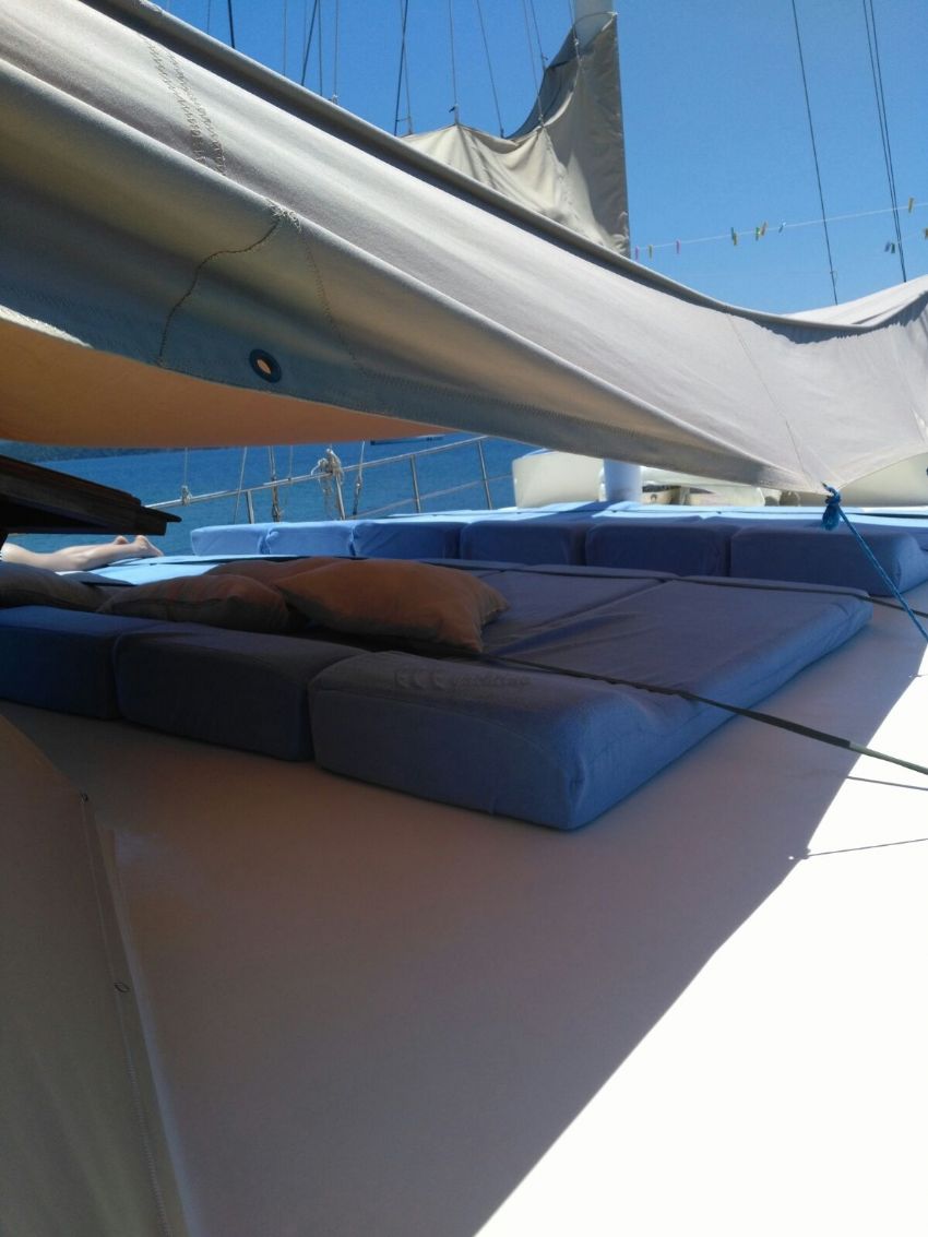 gamze gulet güneşlenme alanı. Gamze Yacht, Sun Shades.