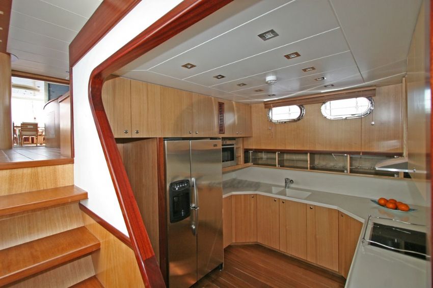 Getaway yatı mutfak