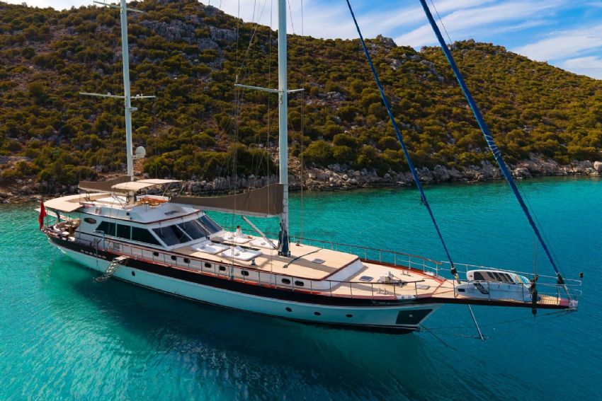 Getaway yatı yelken çekimi