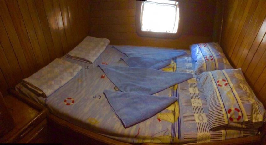 g okan teknesi kabin. G. Okan Yacht, Double Cabin.