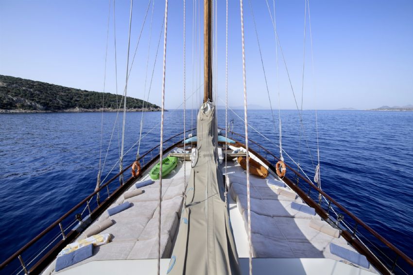 Grand Lale Yacht, Sun Bathing Deck.
