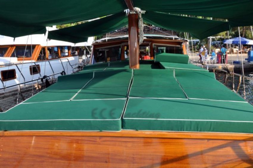 Green Angel Gulet, Sun Deck.