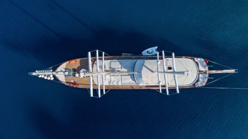 Halcon Del Mar Yacht, View From Above.