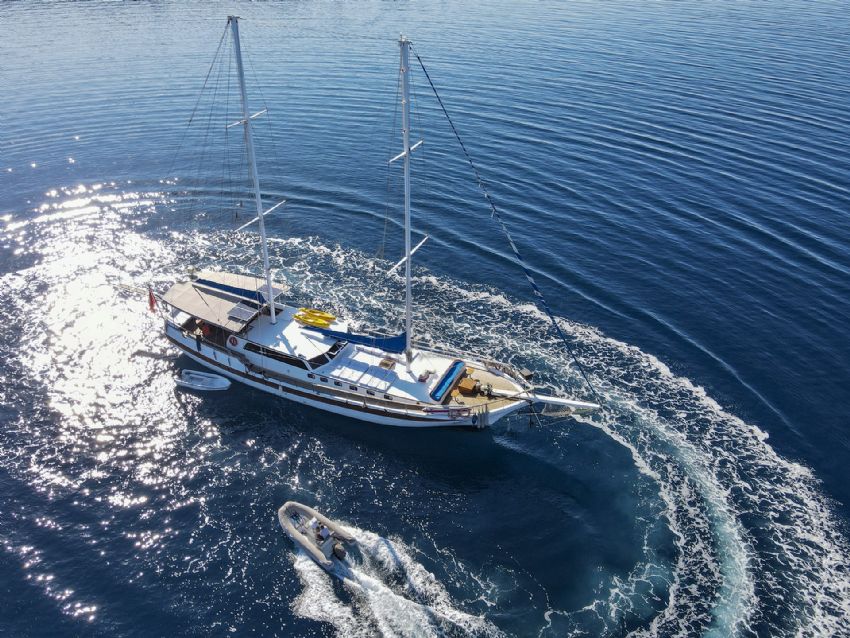 Halil Aga 1 Yacht, Ready For Your Summer Cruise.