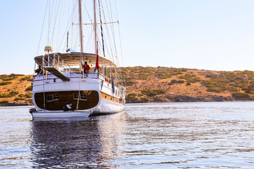 Halil Aga 1 Yacht, Aft