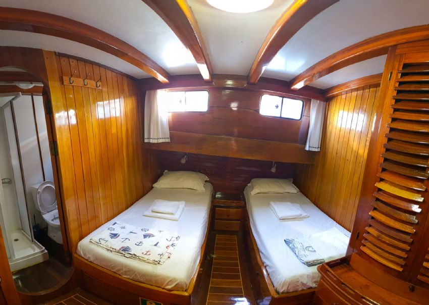 Halil Aga 1 Yacht, Twin Cabin.