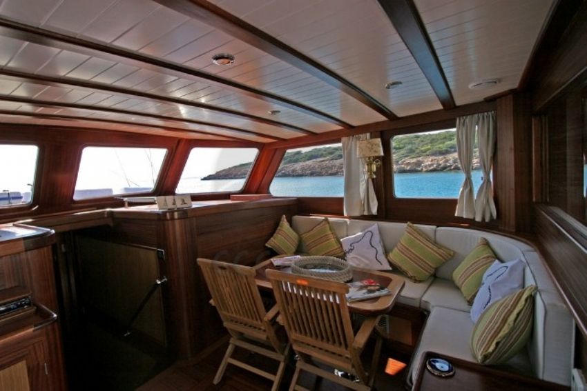 Hayal 62 Gulet Yacht, Rear Entrance.