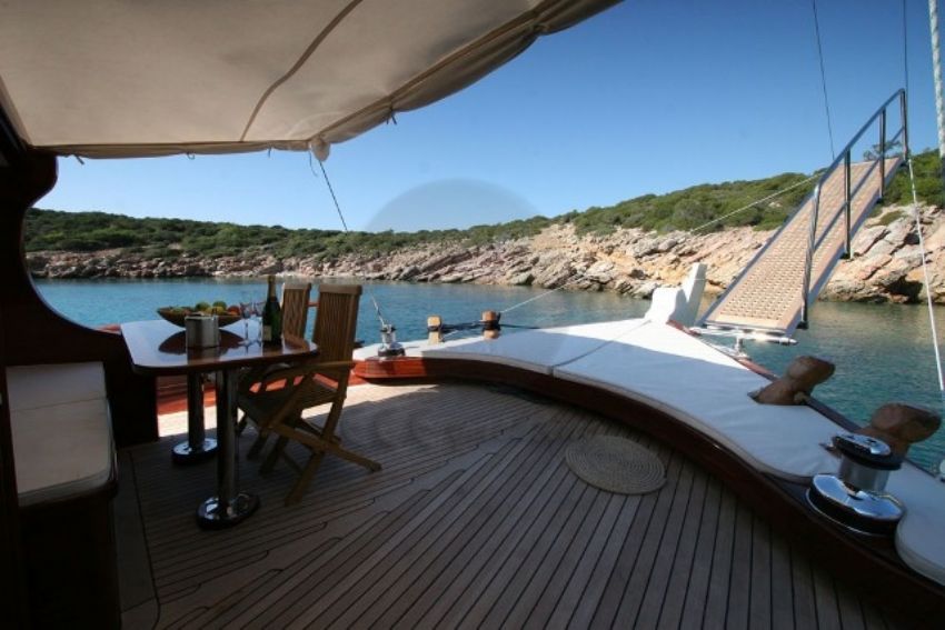 Hayal 62 Gulet Yacht, Front Deck.