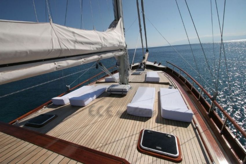 Hayal 62 Gulet Yacht, Stunning Silhouette.