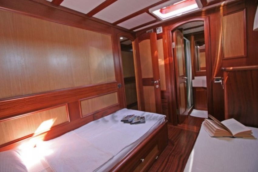 Hayal 62 Gulet Yacht, Kitchen and Corridor.