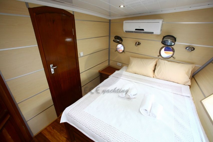 Holiday V Gulet, Ariel View.