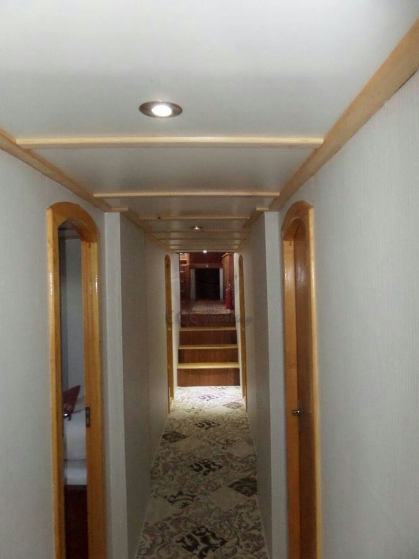 Idefix Gulet Yacht, Passageway.