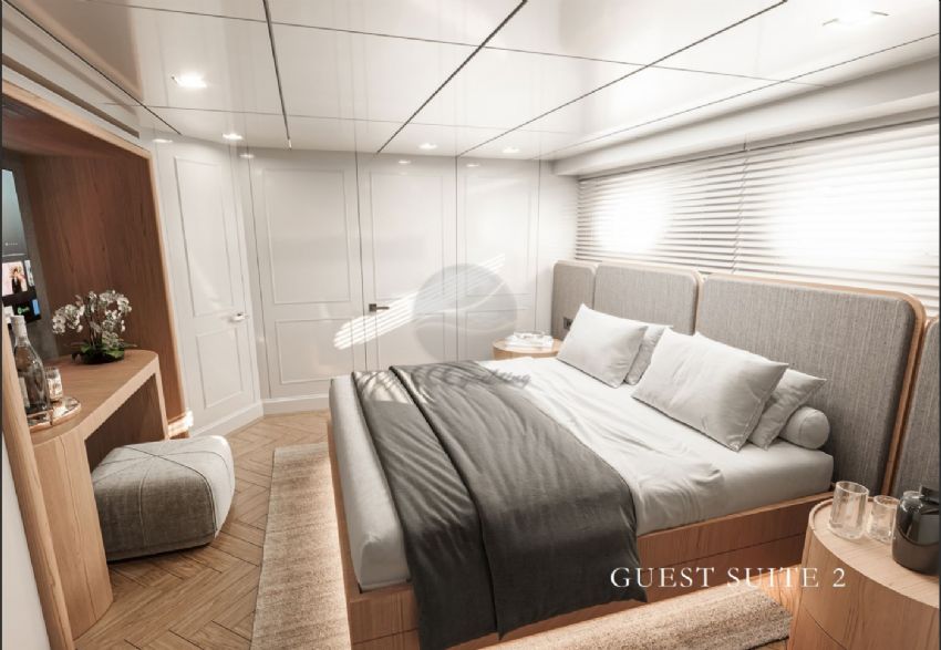 Sky M/Y, Guest Suite 2