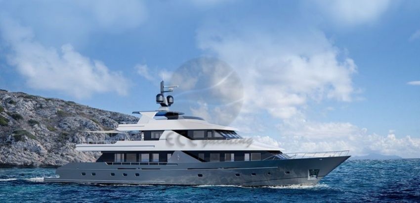 Sky M/Y, Exterior View