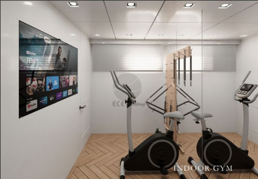 Sky M/Y, Indoor Gym