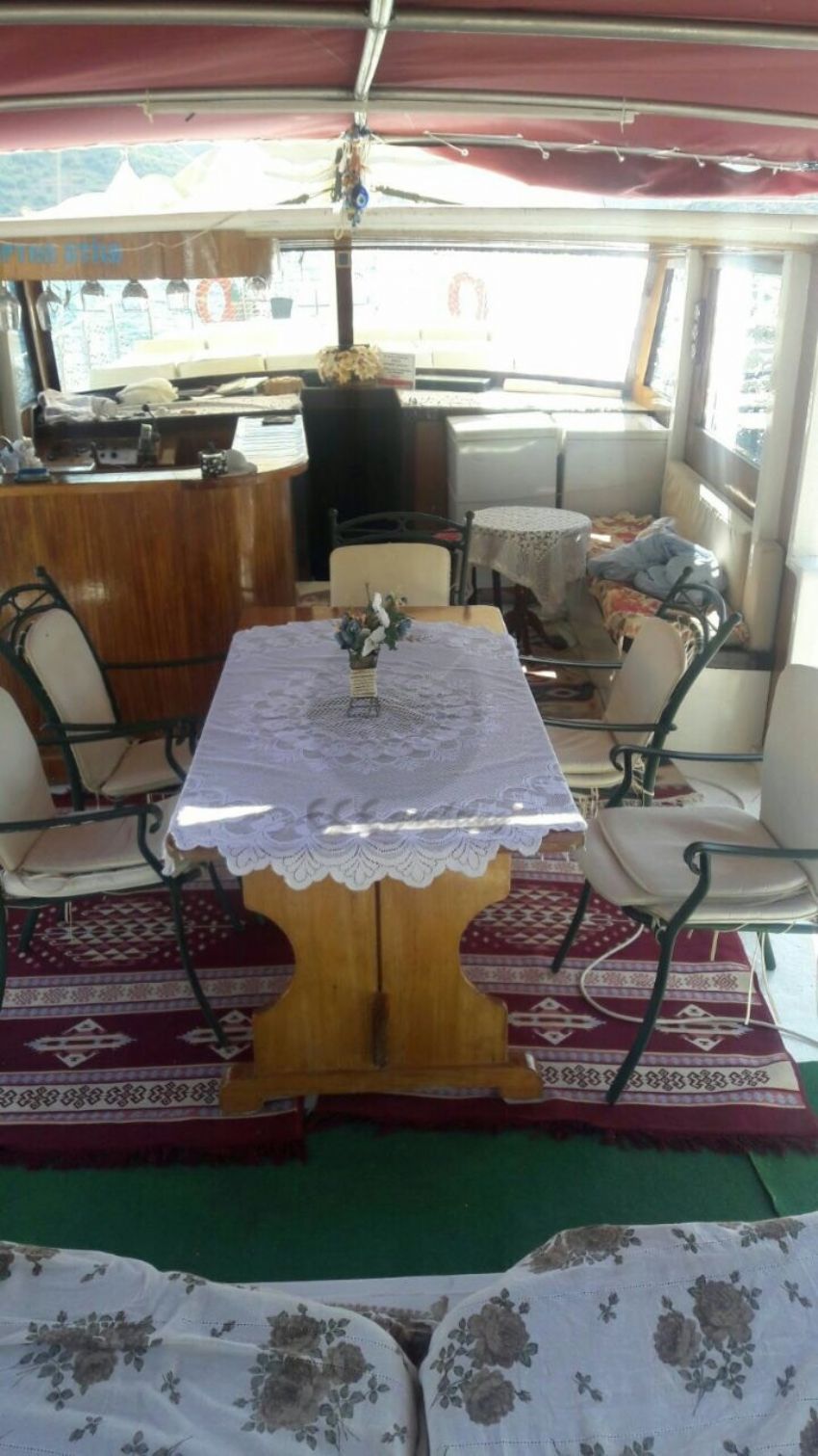 Kaptan Atilla Gulet, Interior.
