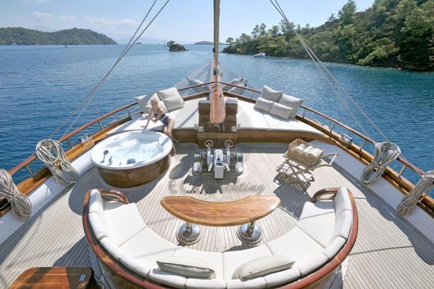 Kaptan Kadir Teknesi Ön Güverte