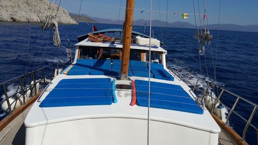 Kara Gulet, Sun Bathing Deck.