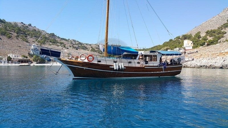 Kara Gulet, Sailing İn Datca.