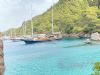 Kartalon Yacht, Anchored In The Bay.
