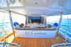 Kayhan 11 Yacht, Aft Deck Seating.