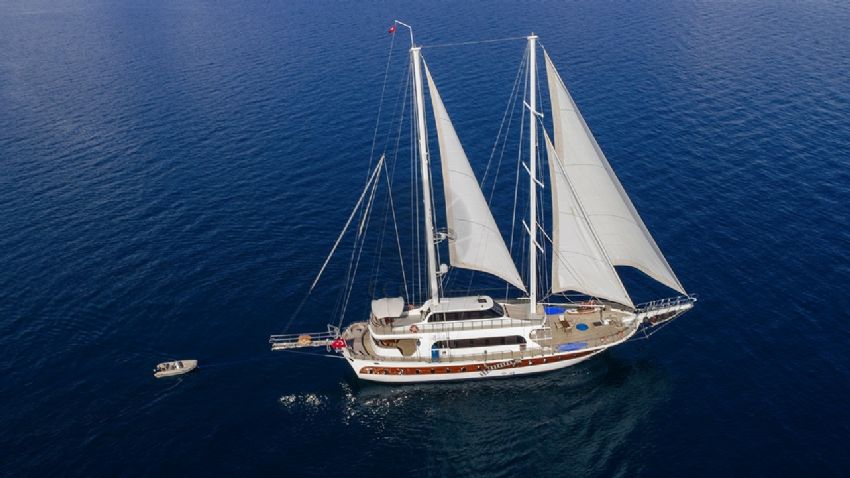 Kayhan 4 Yacht, Sailing From Fethiye.