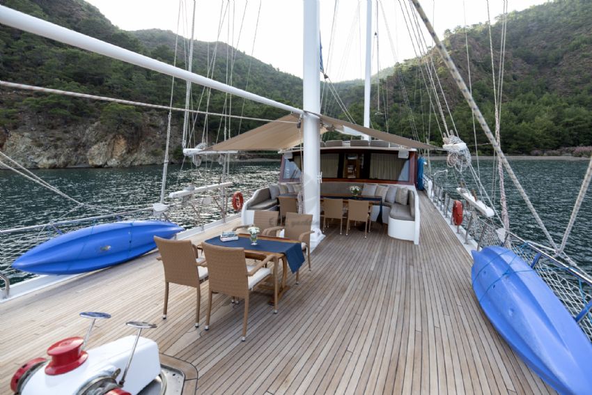 Kayhan 5 Yacht, Sun Deck.