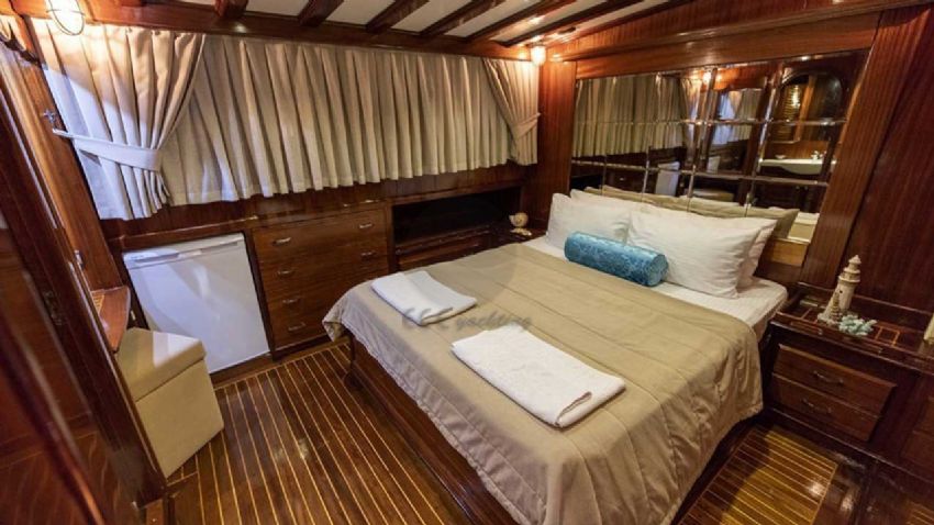 Kayhan Kaptan Yacht, Double Cabin.