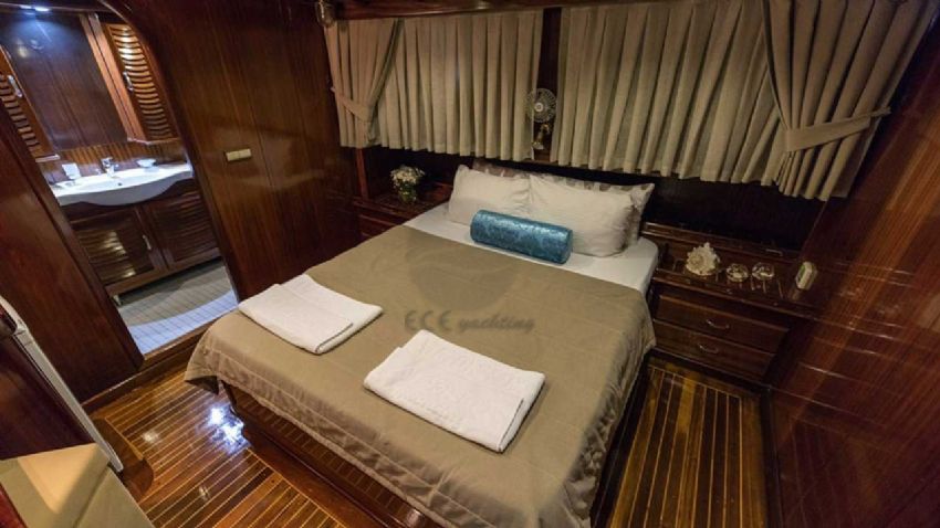 Kayhan Kaptan Yacht, Double Cabin View.