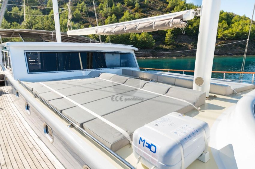 Koray Ege Yacht, Sun Deck.