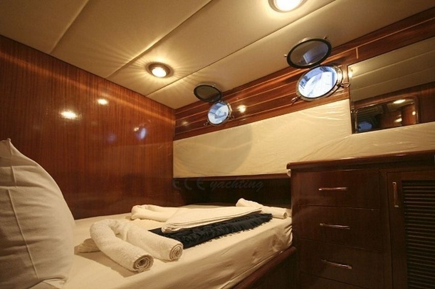 double yataklı kabinimiz.