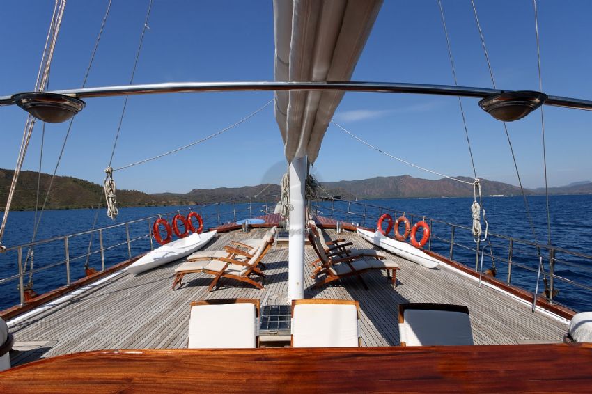 KY Yacht, Sun Deck View.