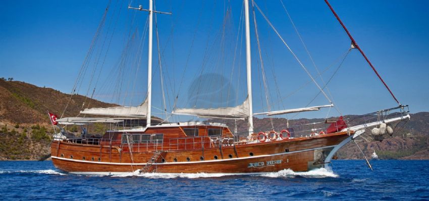 KY Yacht, Starboard Side.