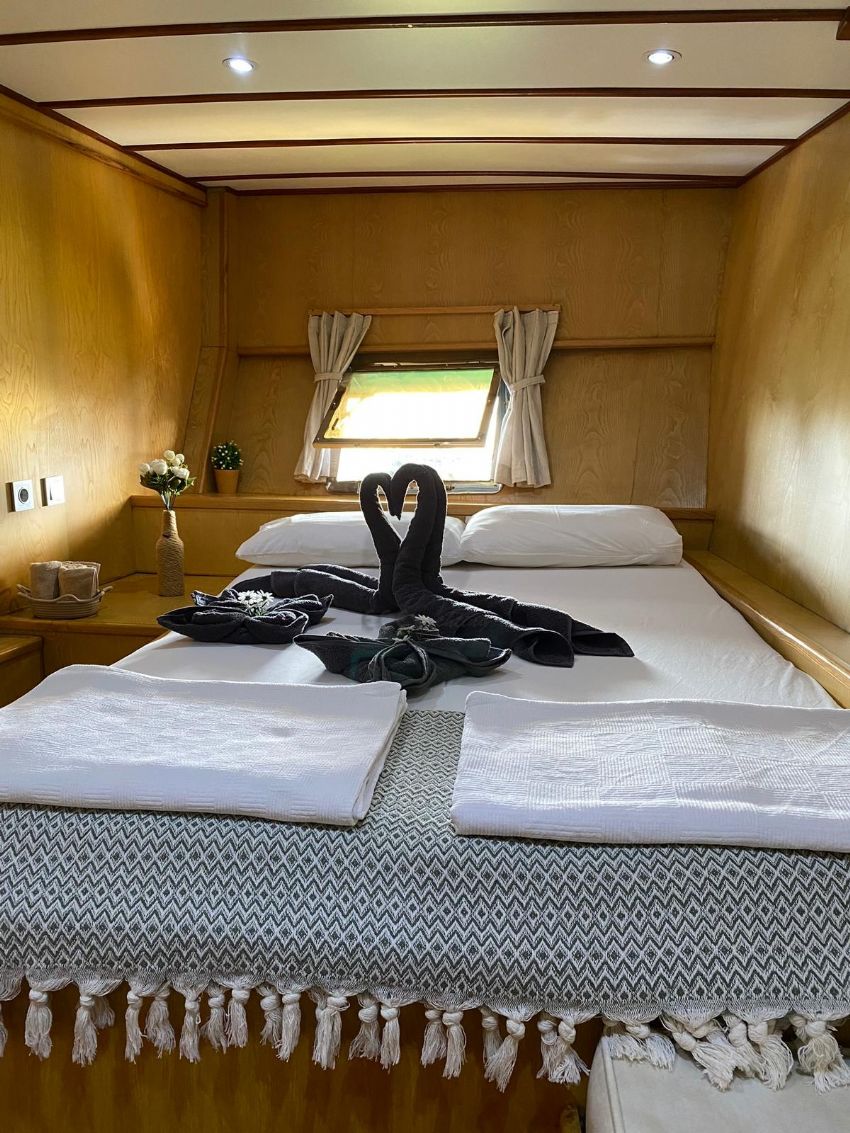 Lady Basak Gulet, Double Cabin View.