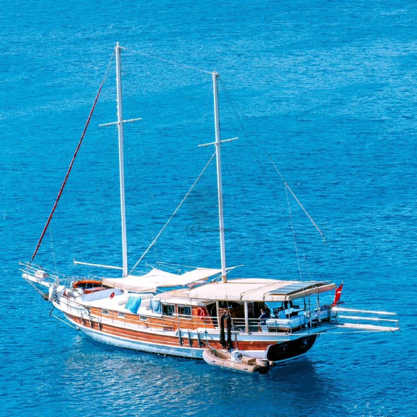 Lady Basak Gulet, Front Deck.