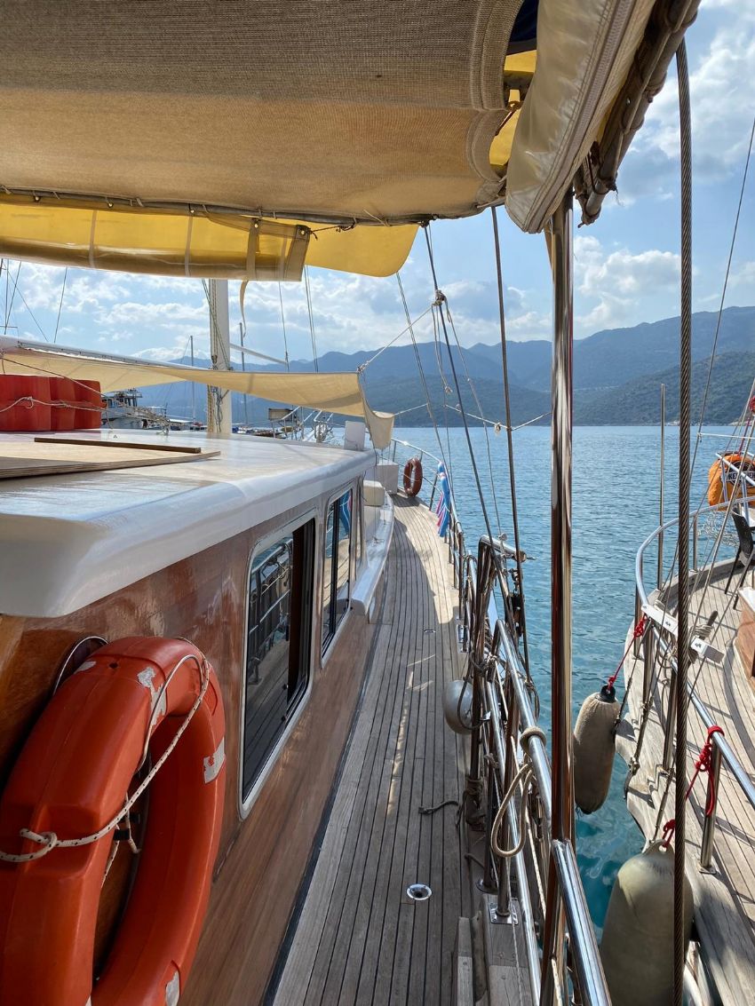 Lady Basak Gulet, Relax Here With A Drink.