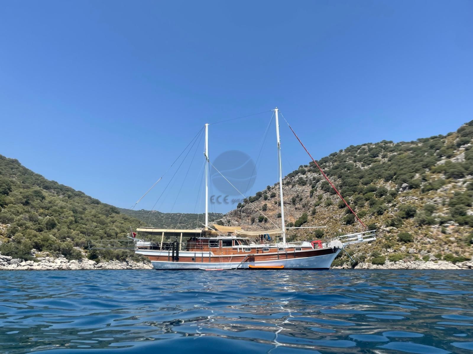 Lady Basak Gulet, Anchored In The Bay.